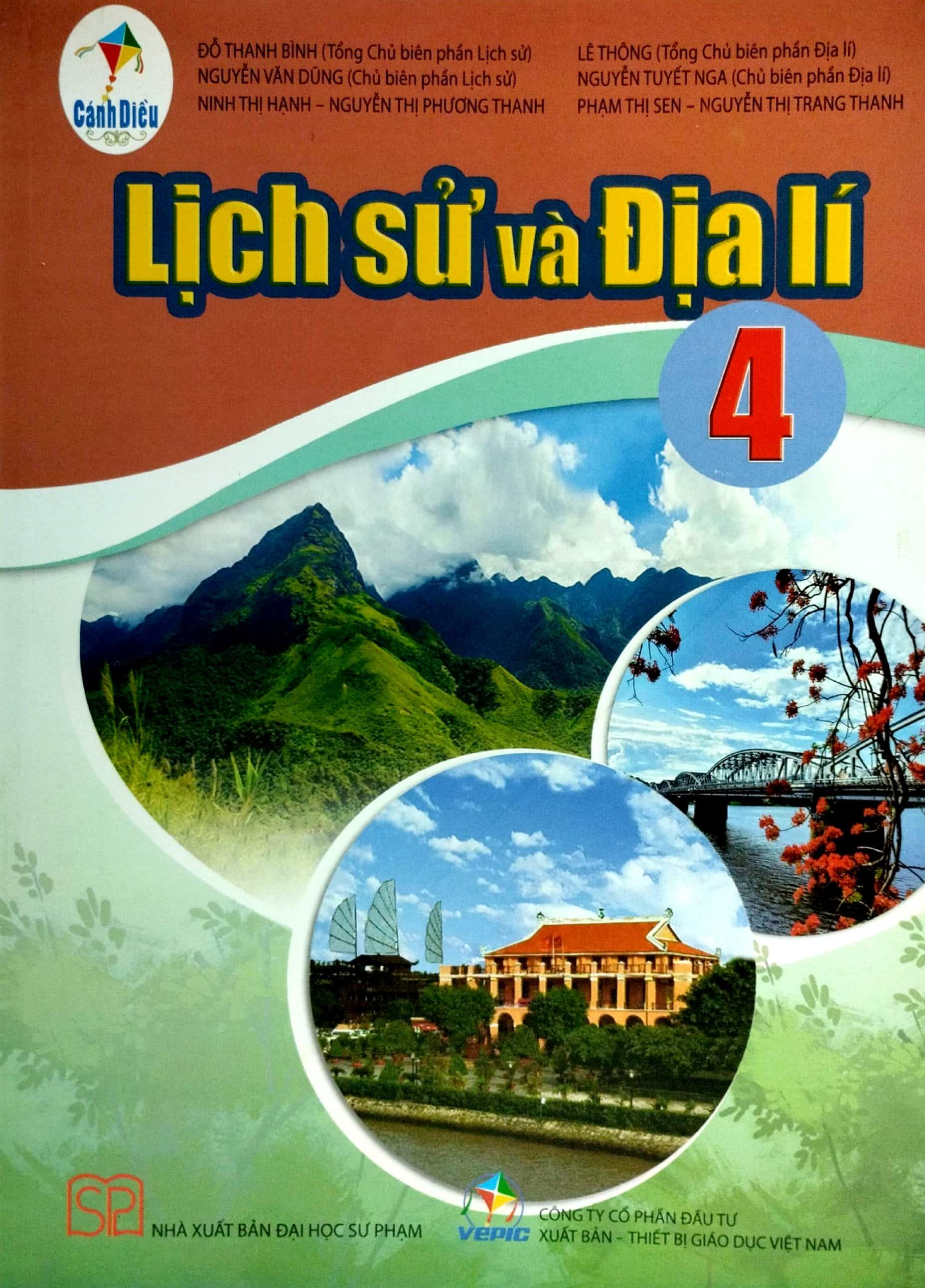 Lịch Sử Và Địa Lí 4 (Cánh Diều) (Chuẩn)