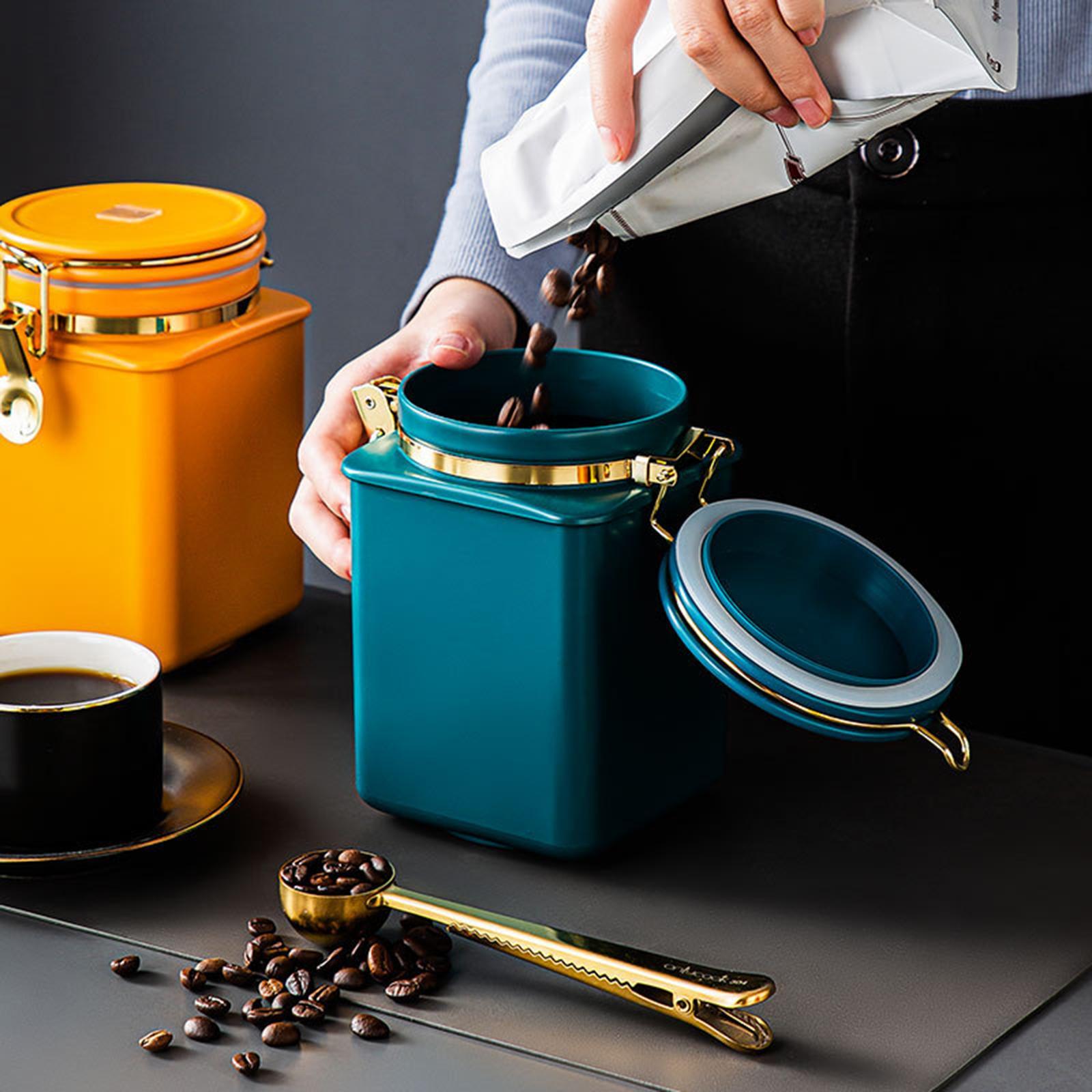 Storage Jar Household for Snack Cereal Sugar Coffee Bean Food Storage Containers