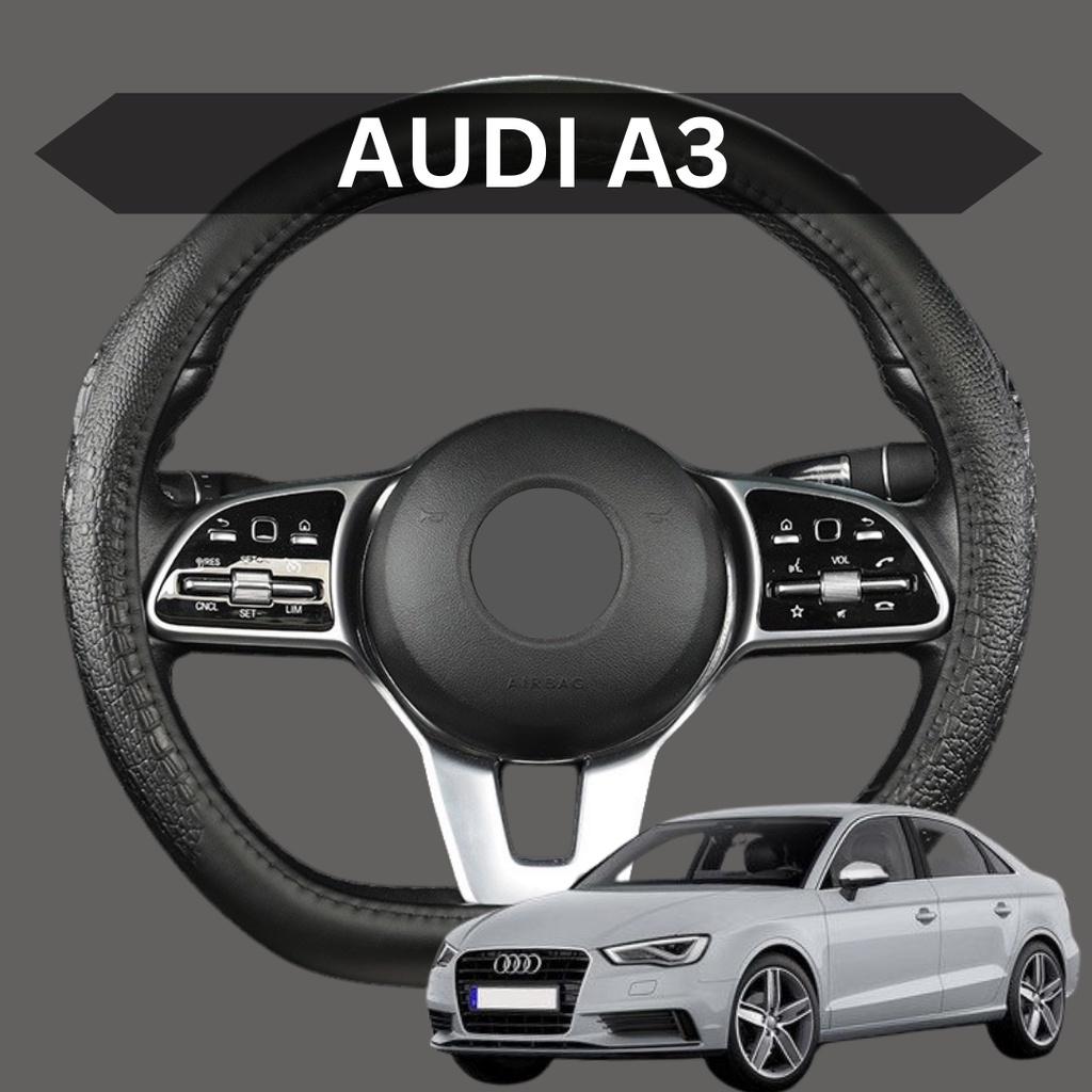 Bọc Vô Lăng ô tô AUDI A3 | Da Thật Khâu Tay Cao Cấp - Mã BLAGO
