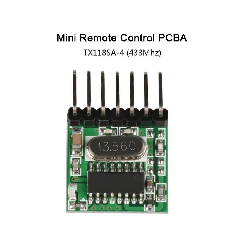 2PCS/Lô 433MHz Công tắc điều khiển từ xa phổ quát RF Mã học tập không dây RF mô -đun mã hóa 1527 cho Arduino DIY