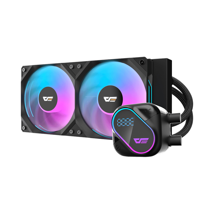 Tản Nhiệt Nước CPU DARK FLASH DO240 Black/White – Hàng Chính Hãng