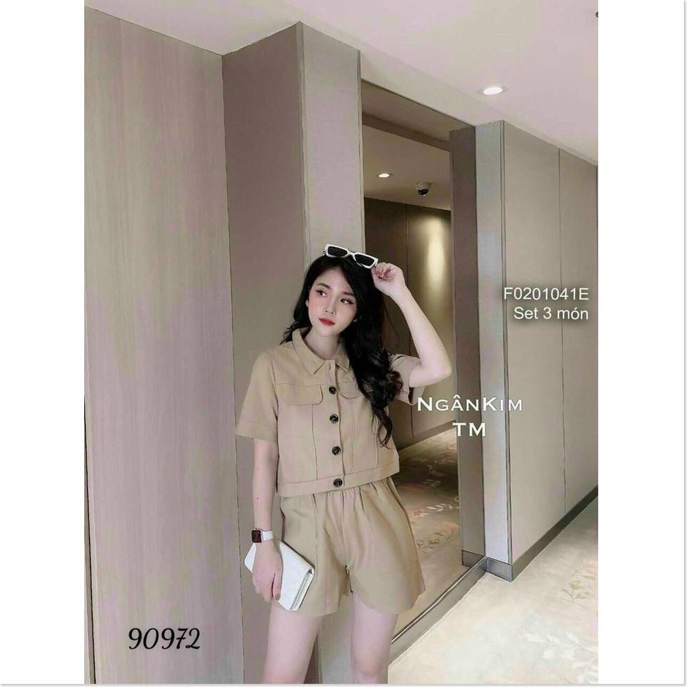 SET BỘ ĐỒ NỮ NGẮN SIÊU XINH , HOT HÈ 2021 THỜI TRANG LANO STORE