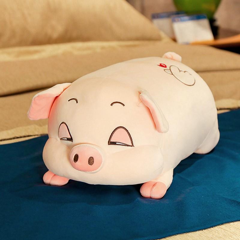 GẤU BÔNG HEO LƯỜI MẮT HÍ