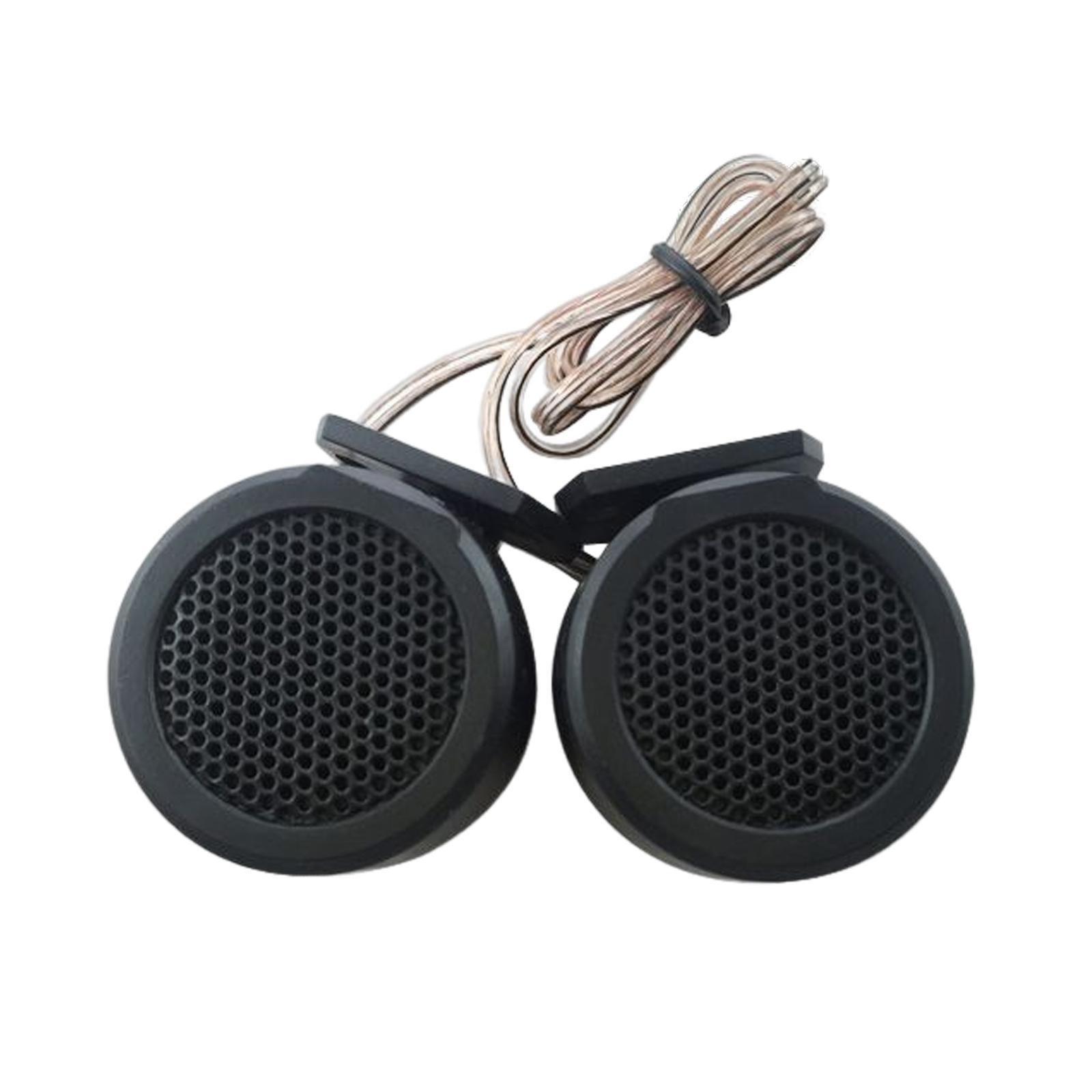 2 Pieces Car Stereo Speaker Dome Tweeter 500W Maximum Power Loudspeaker
