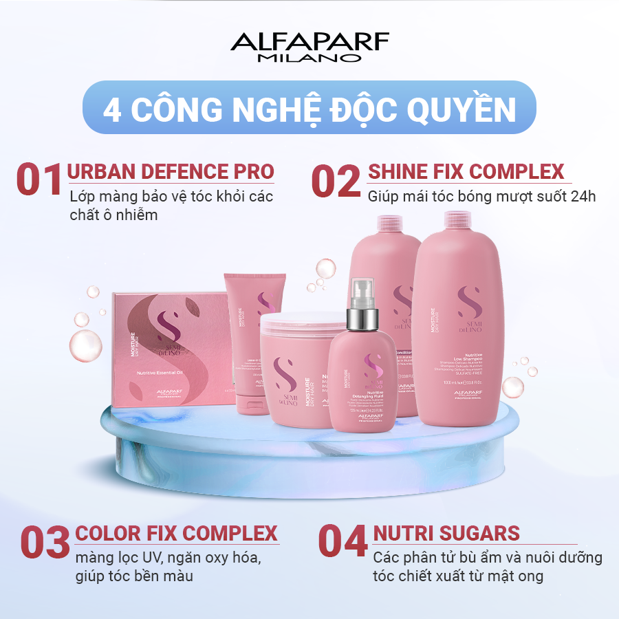 Kem xả khô Moisture dành cho tóc khô xơ 2018 200ml