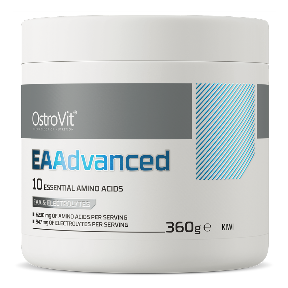 OstroVit EAA Advanced (30 Lần Dùng), Hỗ Trợ Phục Hồi Cơ, Bổ Sung Điện Giải và Glutamine