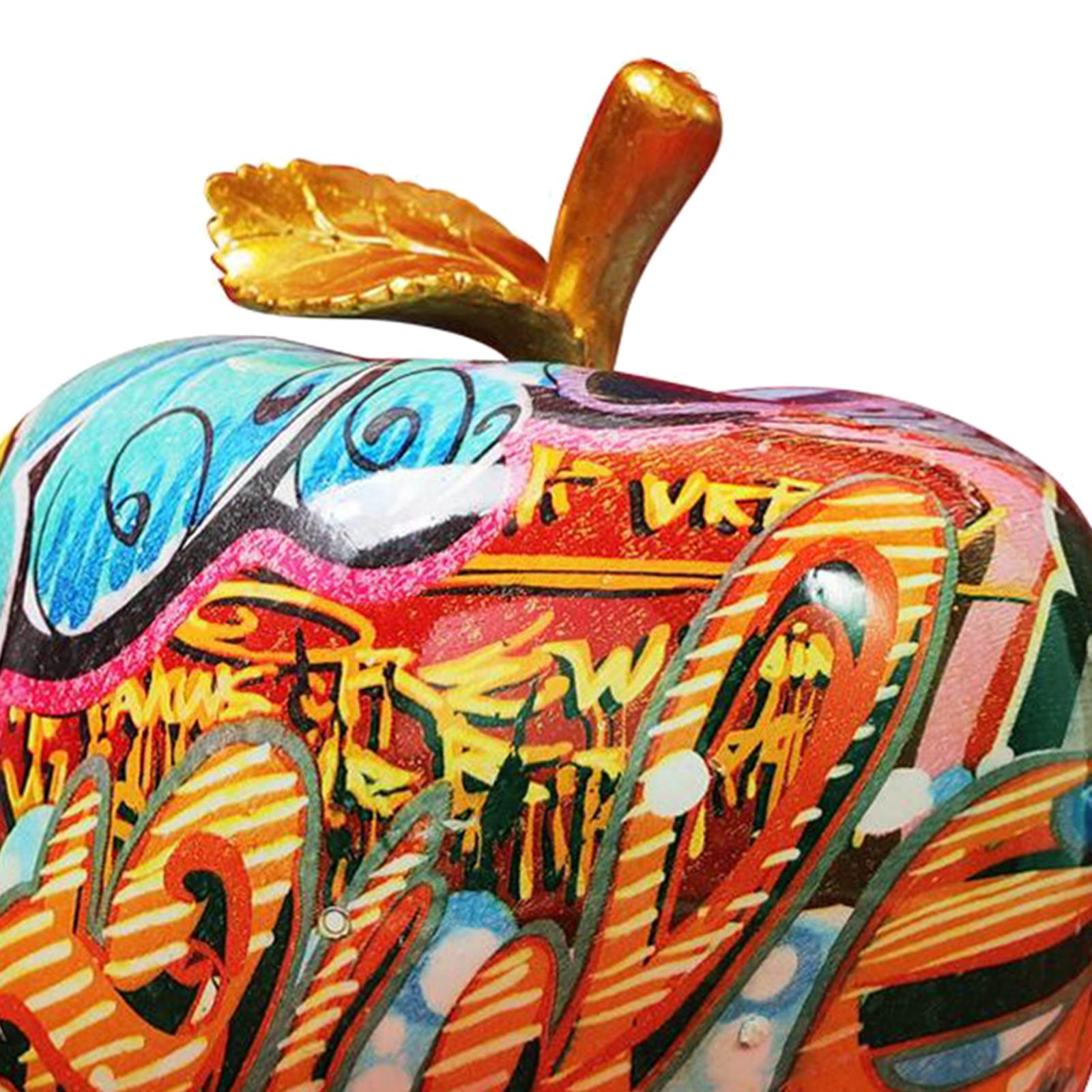 Colorful Figurine Resin Craft Fruits Statue Sculpture