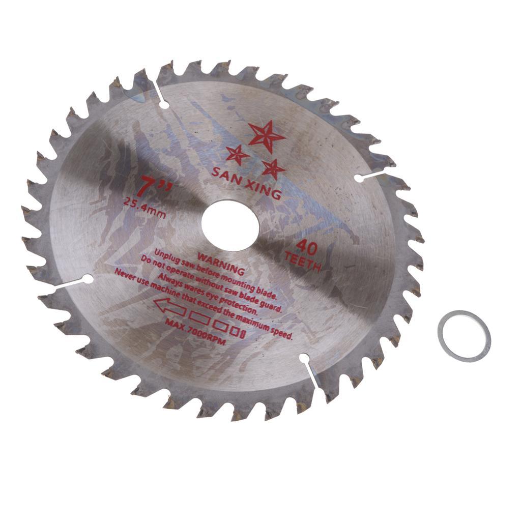 Circular Saw 180mm 40 Teeth Disc Blade Cutting Cutter for Drill Rotary Tool