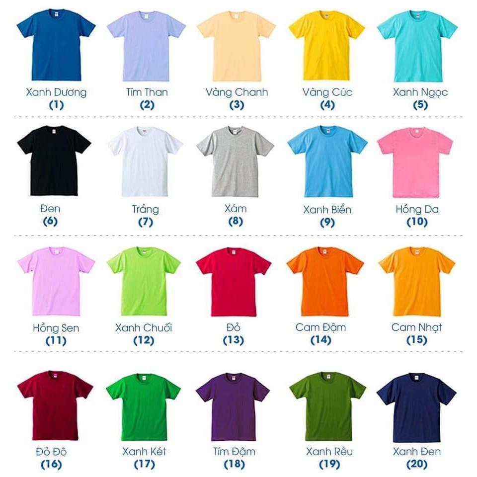 Áo thun nam trơn tay ngắn,cổ tròn dáng unisex tay ngắn Basic Tee phông trơn nam nữ