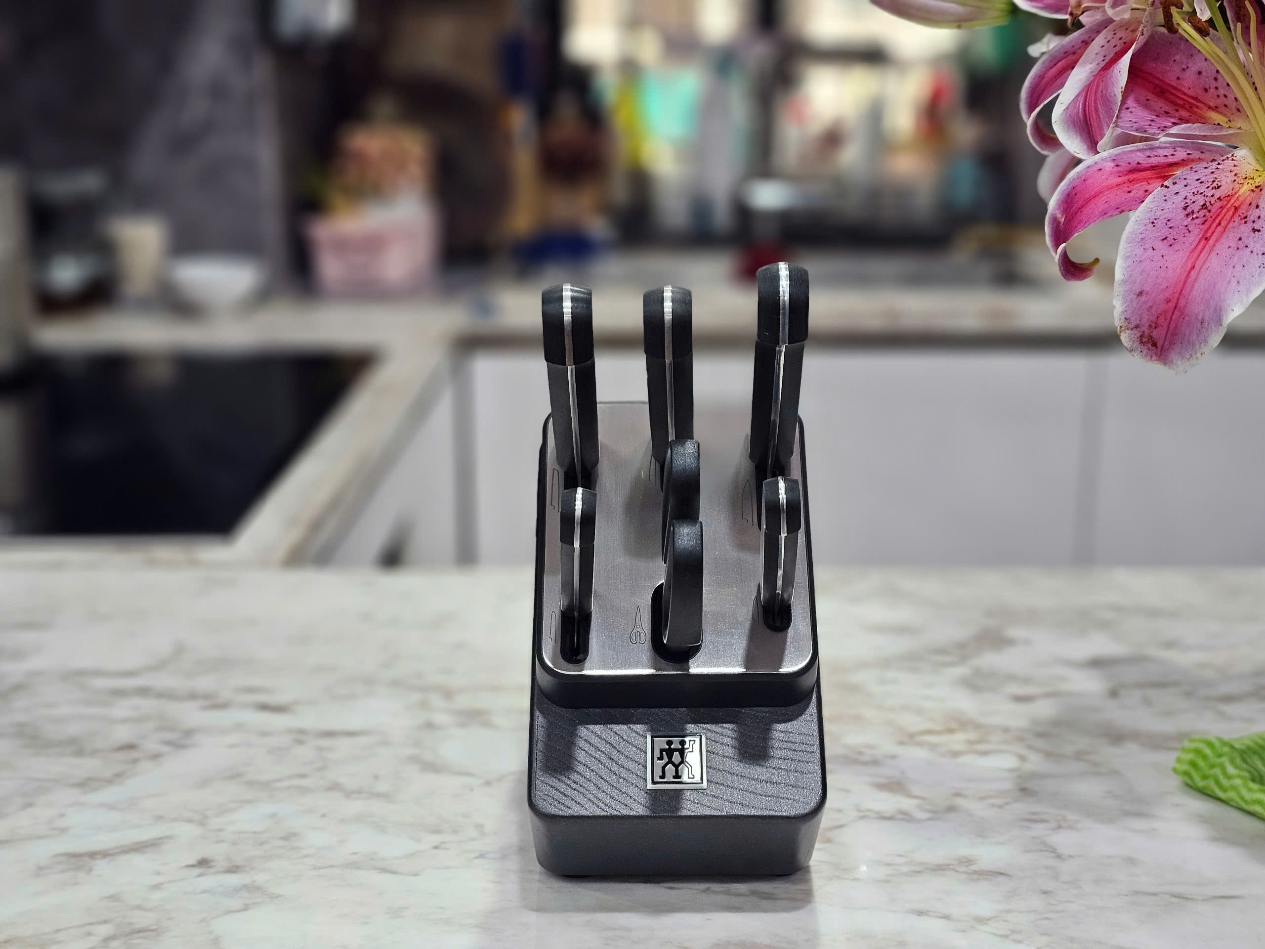 Bộ dao tự mài Zwilling Guormet set 7 model 2025 Hàng chính hãng