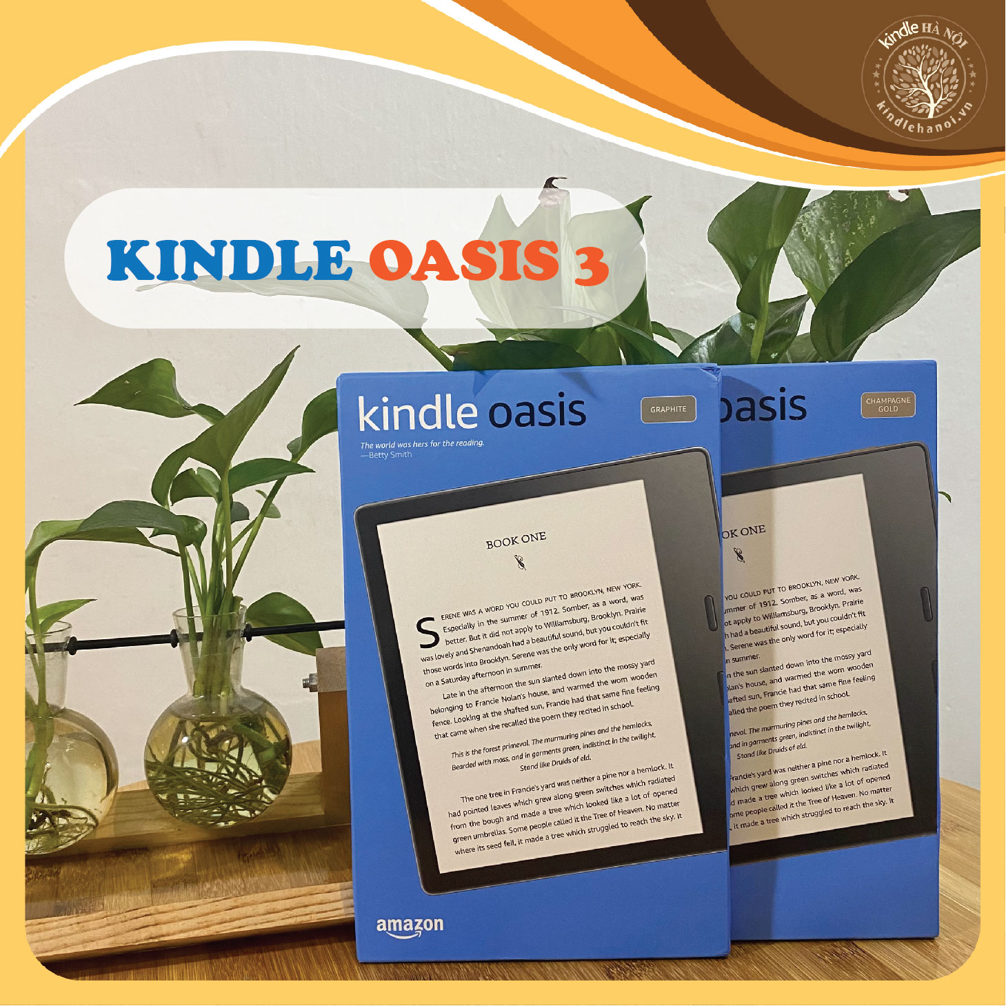 Máy đọc sách Kindle Oasis 3 10th - Hàng nhập khẩu