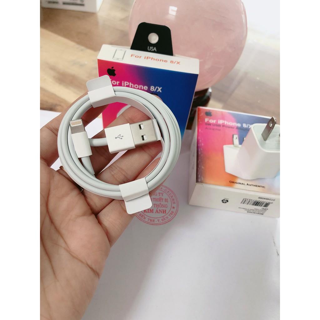 DÂY SẠC IPHONE X ZIN BÓC MÁY MÃ INDIA -CỤC SẠC ĐIỆN THOẠI IPHONE - HÀNG CHÍNH HÃNG