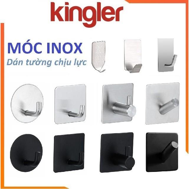 Móc Inox Treo Đồ Đa Năng, Móc Treo Quần Áo, Móc Treo Nhà Tắm - Bếp, Móc Dán Tường Siêu Dính. Kingler 2000