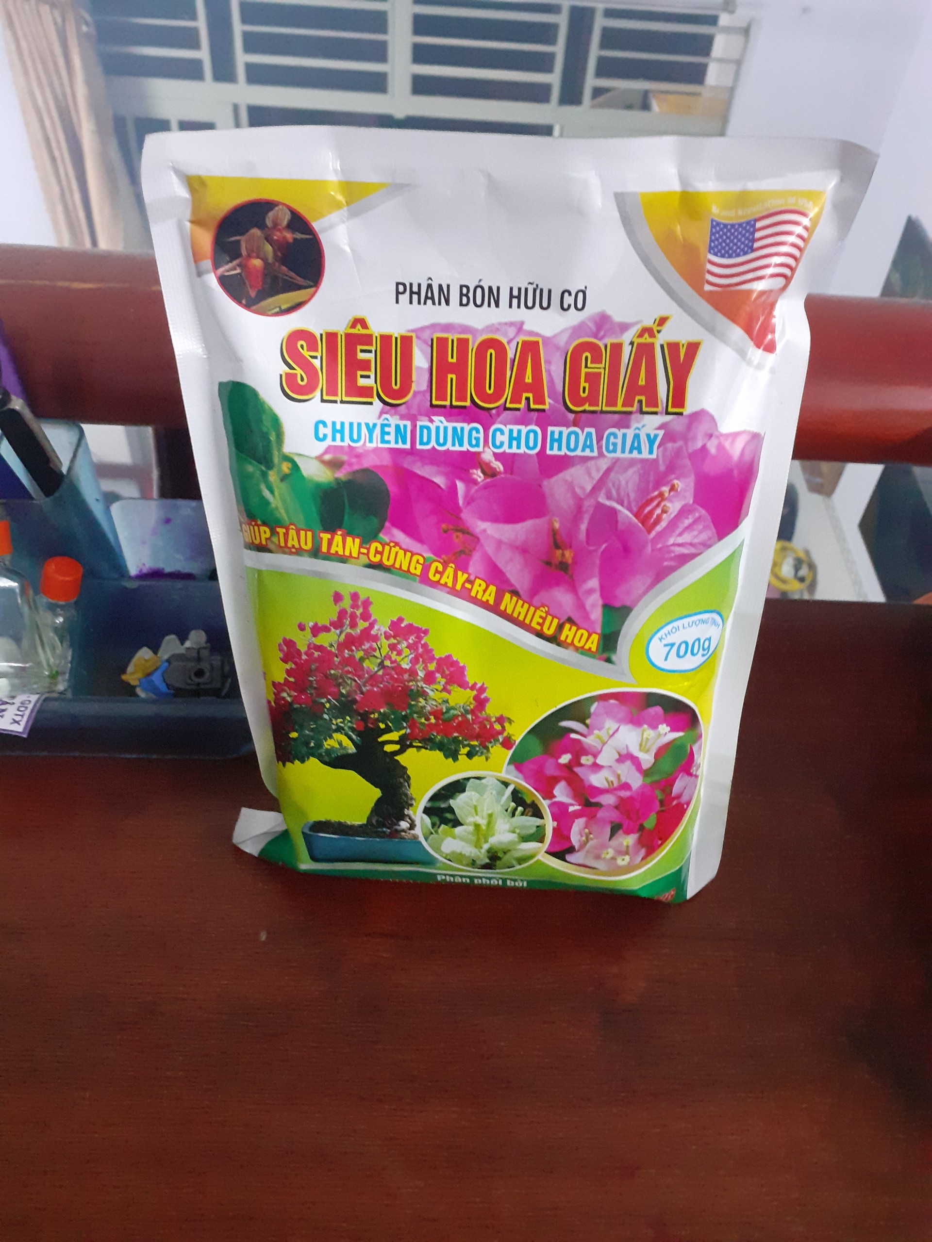 Phân bón hữu cơ Siêu Hoa Giấy – tậu tán – cứng cây – ra hoa nhiều