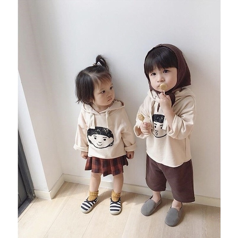 Set bé trai bé gái phong cách Hàn Quốc