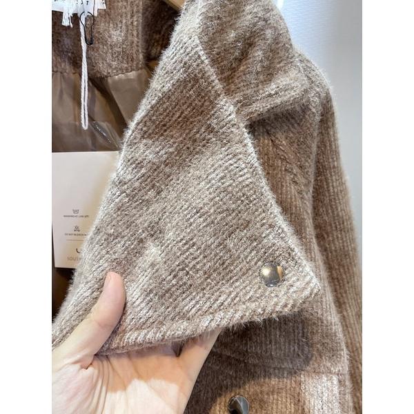 Áo dạ lông Quảng Châu form ngắn hàng 2 lớp cực xinh