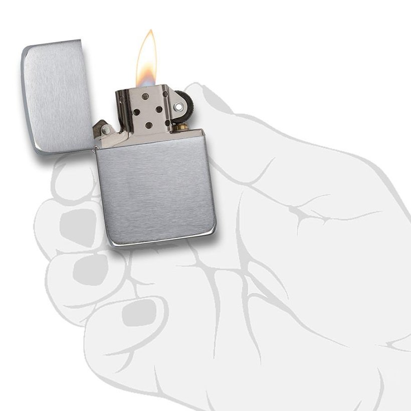 Bật Lửa Zippo Replica 1941 Brushed Chrome