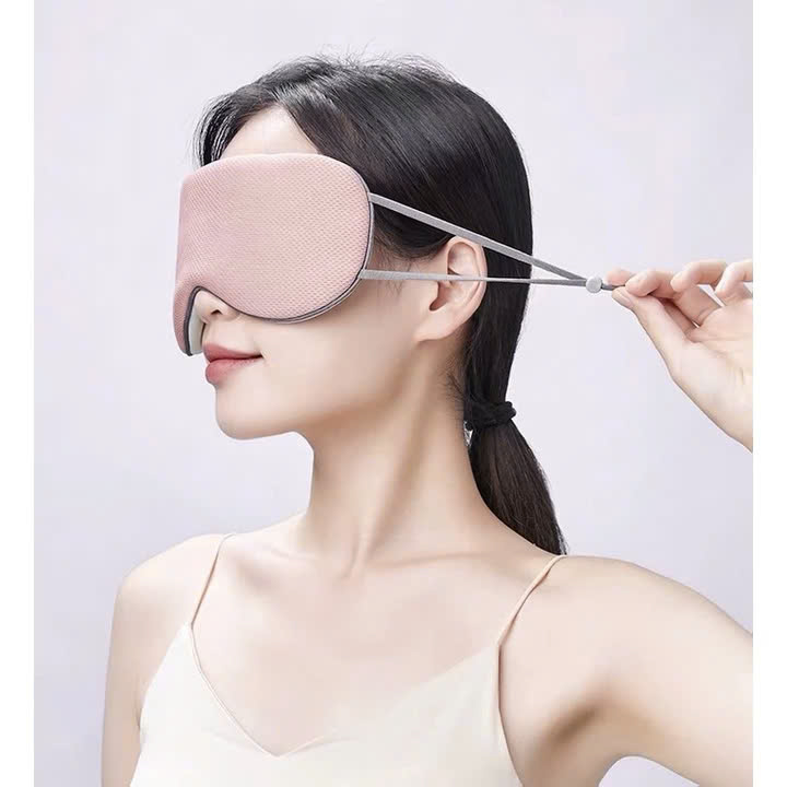 Bịt Che Mắt Ngủ Kèm Bịt Tai Văn Phòng, Trên Xe Ô tô, Máy Bay, Thoáng Khí, Mềm Mại Cho Giấc Ngủ Ngon, Mặt Nạ Ngủ. Du Lịch Dã Ngoại Phượt Thiền
