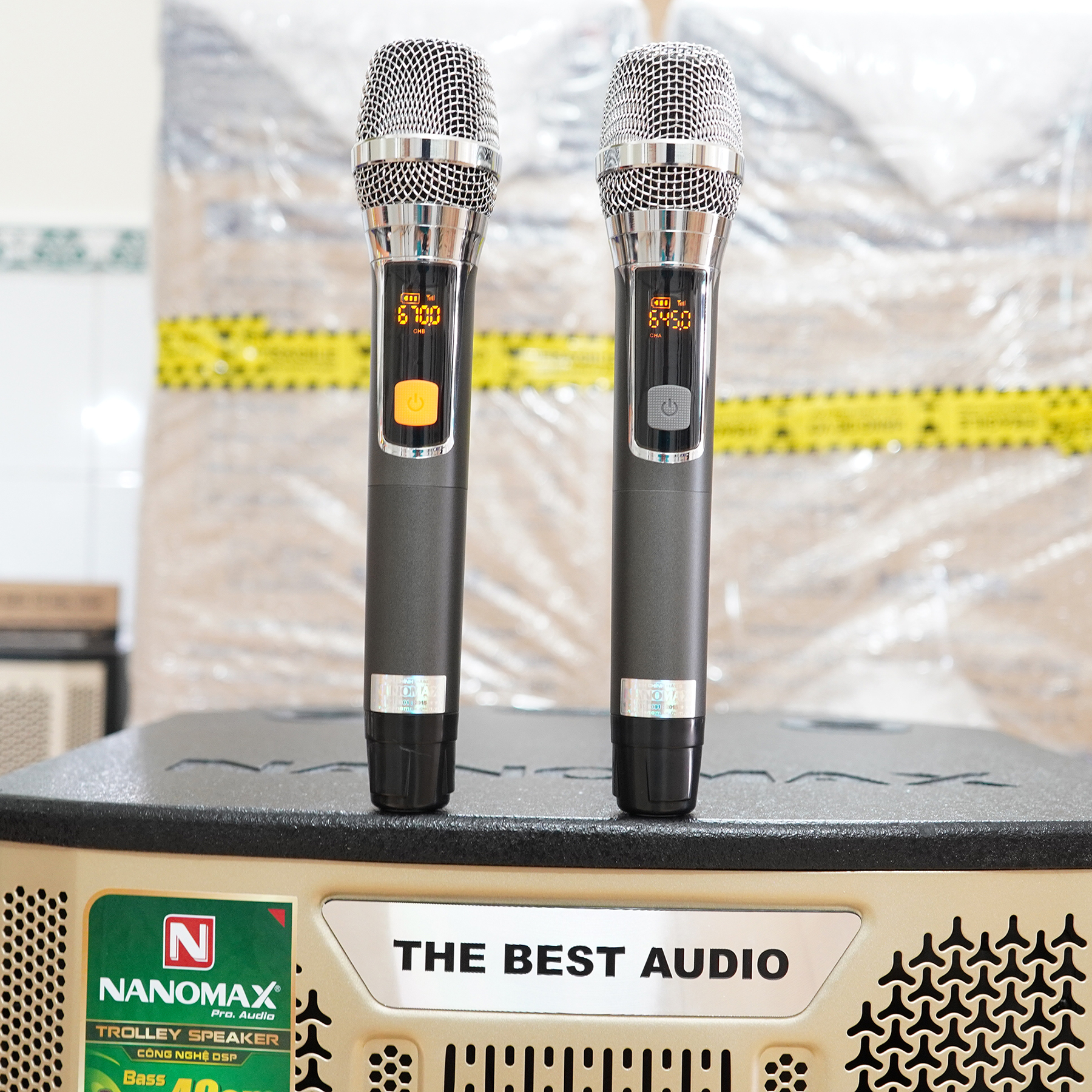 Loa Kéo Công Suất Lớn Nanomax K-180 K180 Bass 4 Tấc 40cm Công Suất 820w Karaoke Bluetooth Siêu Công Nghệ 2022 Hàng Chính Hãng