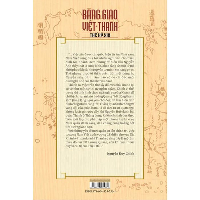 Bang Giao Việt Thanh Thế Kỷ XIX