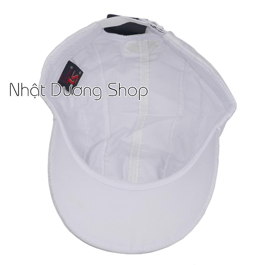 Nón dù TS 2 sò 2 bên hông vá lưới - Chất liệu vải dù cao cấp kết hợp lưới xịn, thích hợp cho mấy ace dân chơi nón nha