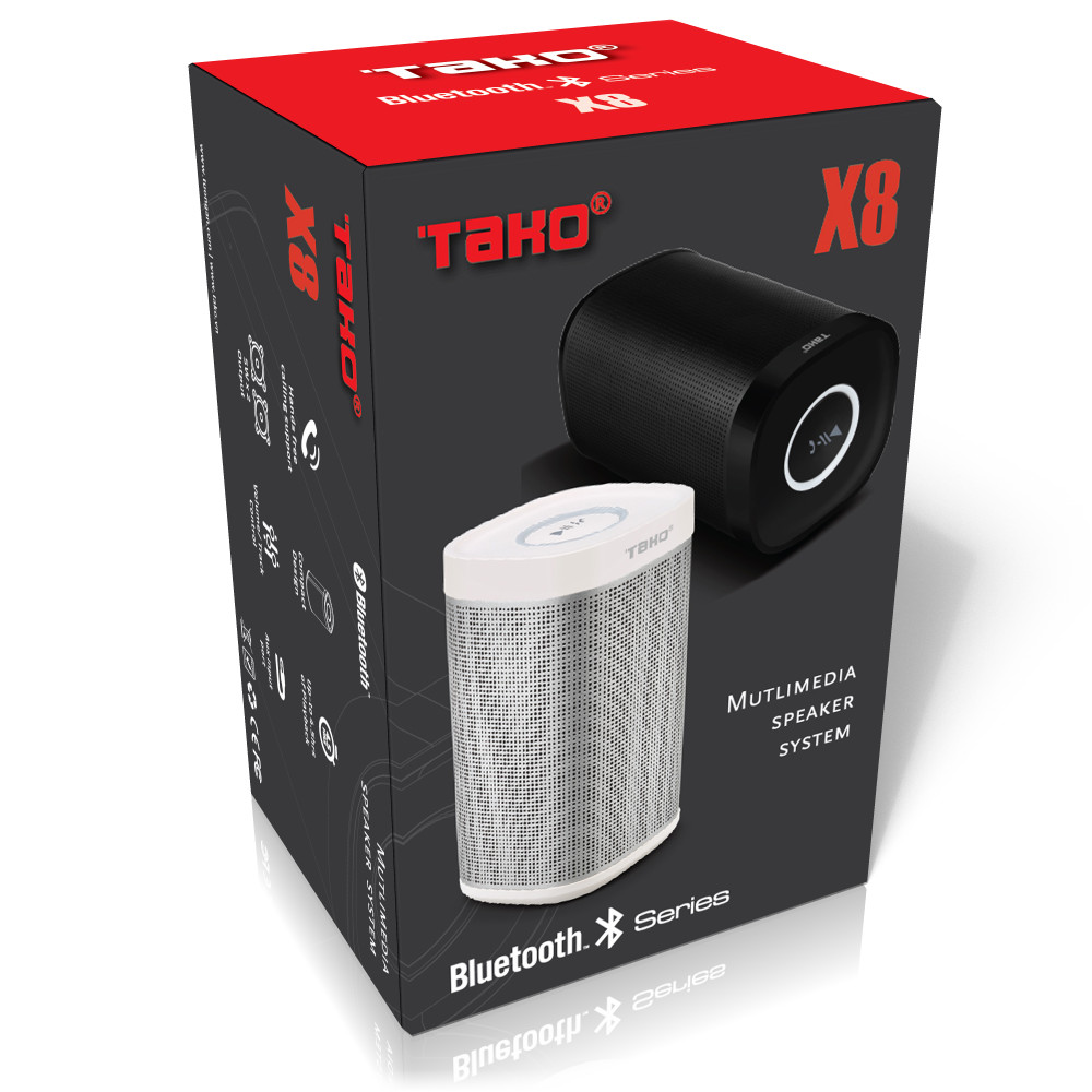 Loa bluetooth Tako X8 nghe nhạc - Hàng Chính Hãng