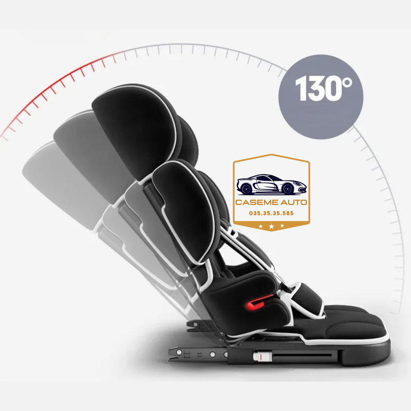 Ghế Ngồi Ô Tô Trẻ Em Reyi Isofix Cao Cấp Dùng Cho Bé Từ 9 Tháng Đến 12 Tuổi An Toàn Chắc Chắn Nhẹ 4kg - Hàng Chính Hãng