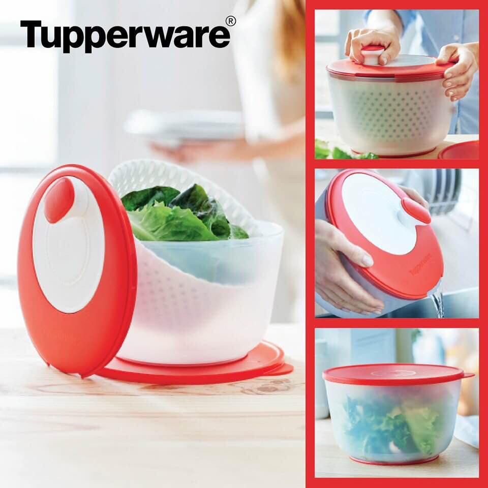 Rổ Quay Rau - Tupperware Spining Chef