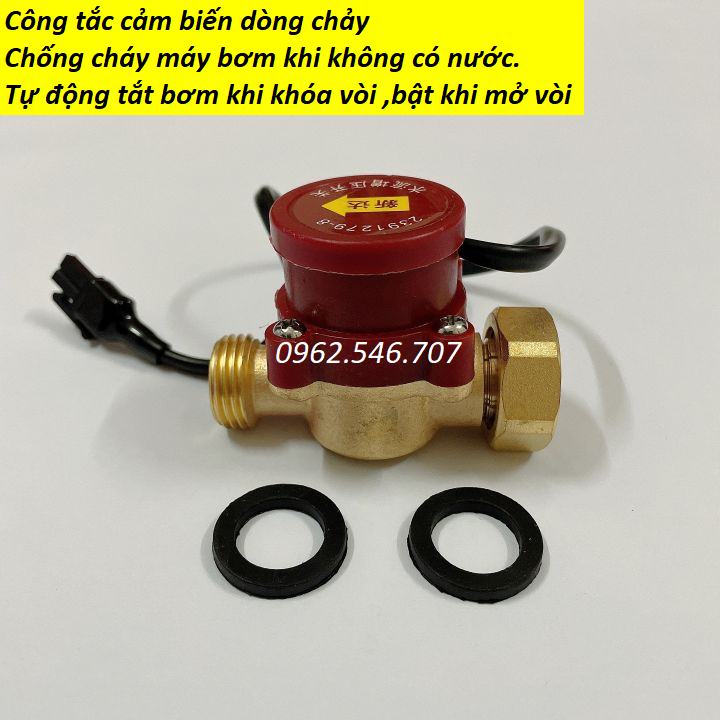 Công tắc cảm biến dòng chảy cho máy bơm tăng áp - Rơle Máy Bơm Tăng Áp Mini - Rơ Le Tăng Áp