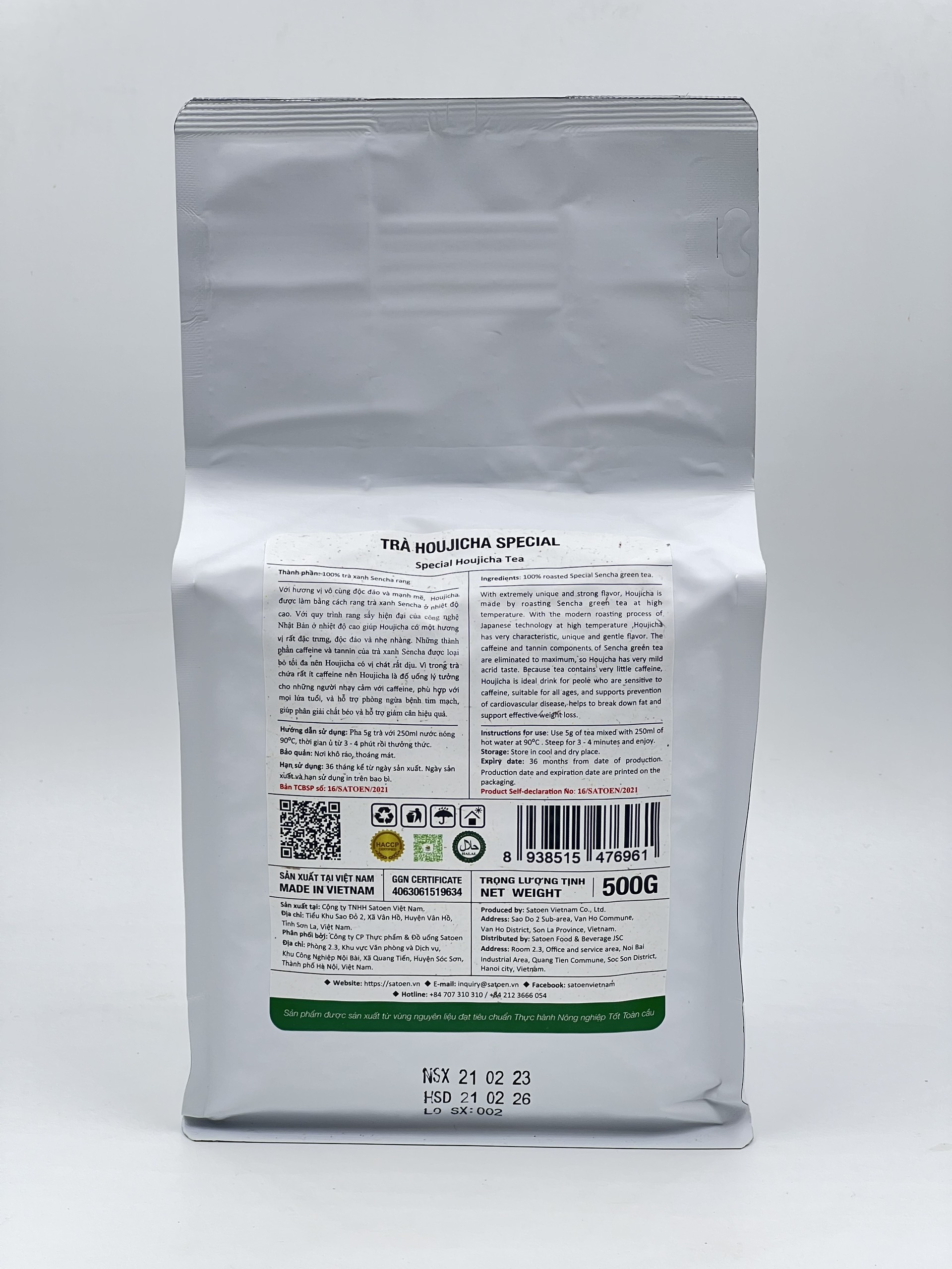 Trà Houjicha Special 500g