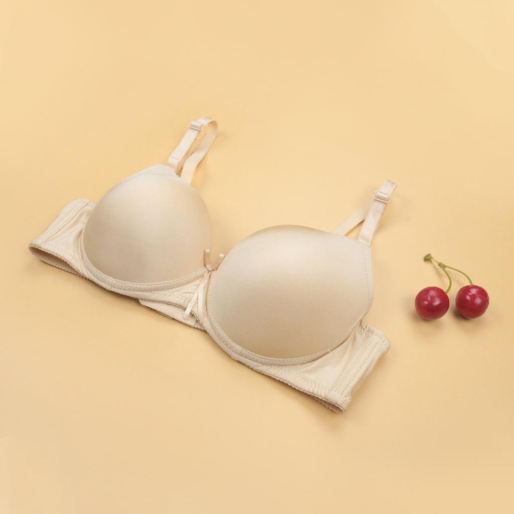 Áo Lót Nâng Ngực Nữ Trơn Không Gọng Đệm Dày LUPERI SP830 Bản 2 Móc Cho Nàng Ngực Nhỏ, Vừa, To, Ngực Bầu, Ngực Sau Sinh