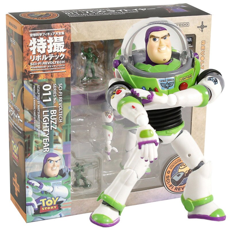 Mô hình nhân vật Buzz Lightyear có khớp trong Toy Story phim hoạt hình Thế giới Đồ chơi - CAP III7V