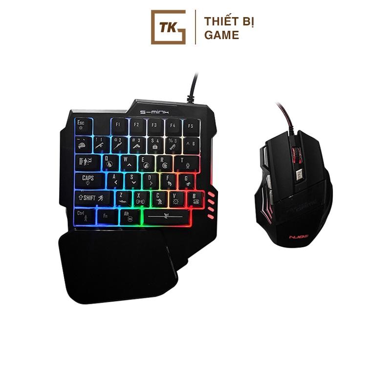 Combo bàn phím gaming RM01 chuột X3 chơi PUBG, Free Fire, COD