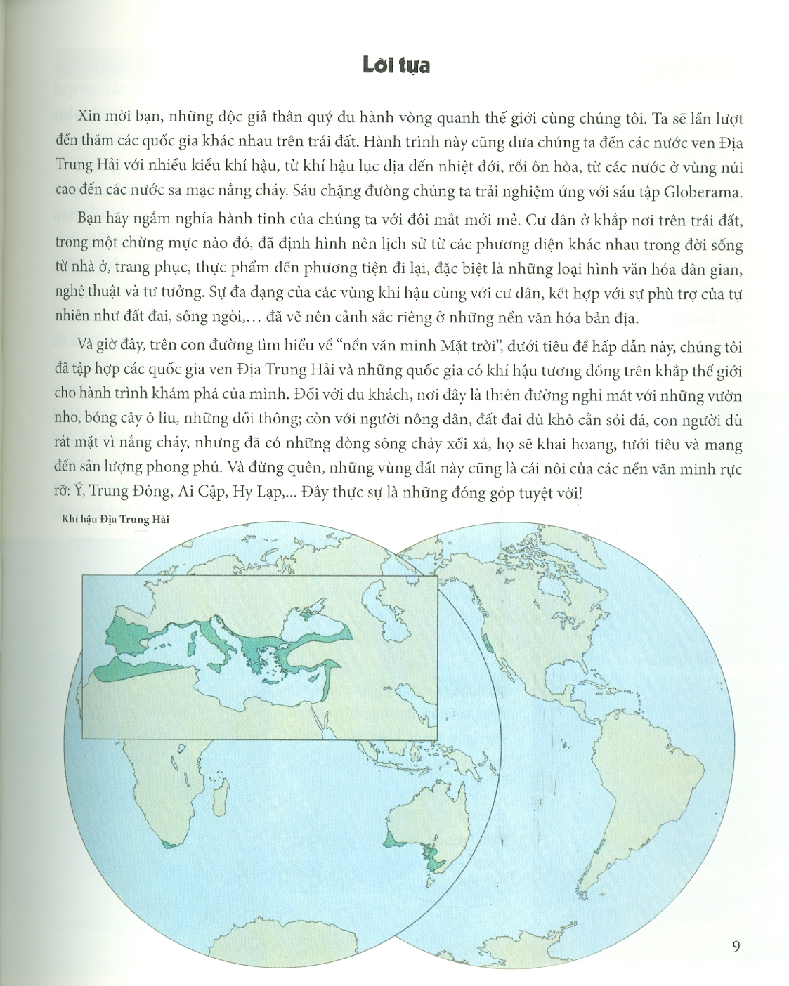LỊCH SỬ CÁC NƯỚC VEN ĐỊA TRUNG HẢI - Globerama - Nguyễn Thị Thu Hà dịch -  MaiHaBooks