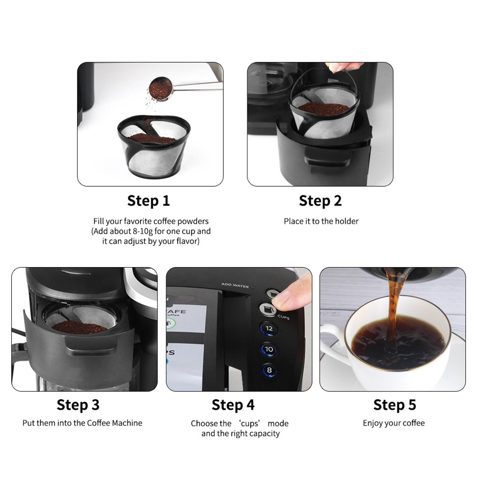 Giỏ lưới lọc cà phê, tương thích với máy Keurig K-Duo Brewers và Keurig K-Duo Essentials