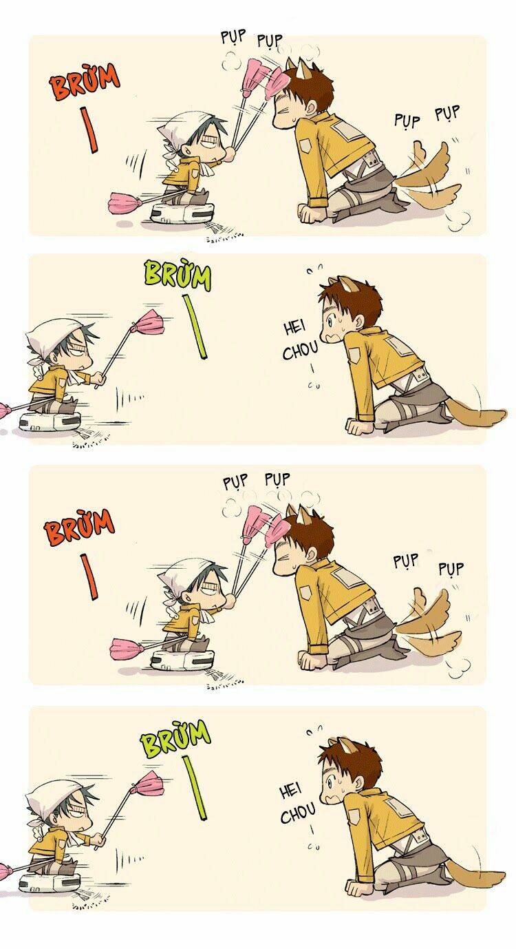 tấn công người khổng lồ - doujinshi eren x mikasa chapter 48 3