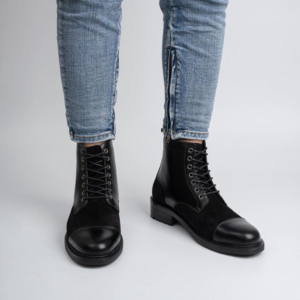 Combat Boots da bò cao cấp