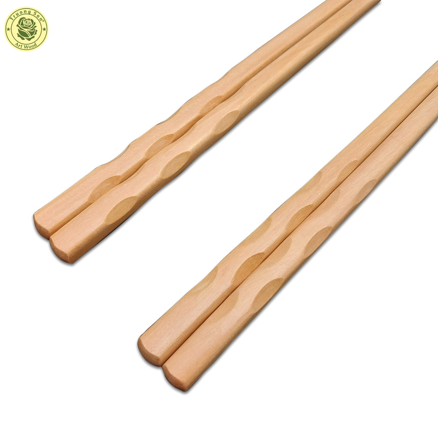 Đũa Gỗ Cà Chít 3 Khuyết - Đồ Dùng Nhà Bếp Thương Hiệu Trường Sơn