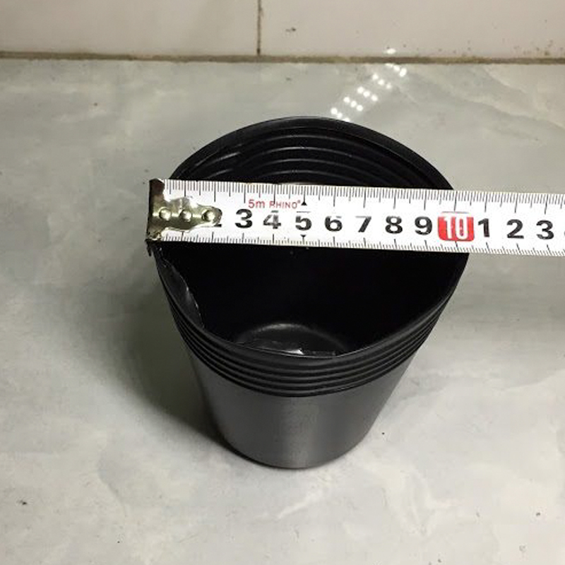 Combo 200 Chậu trồng cây 10.5x11x7.5cm nhựa pe dẻo bền -0477202