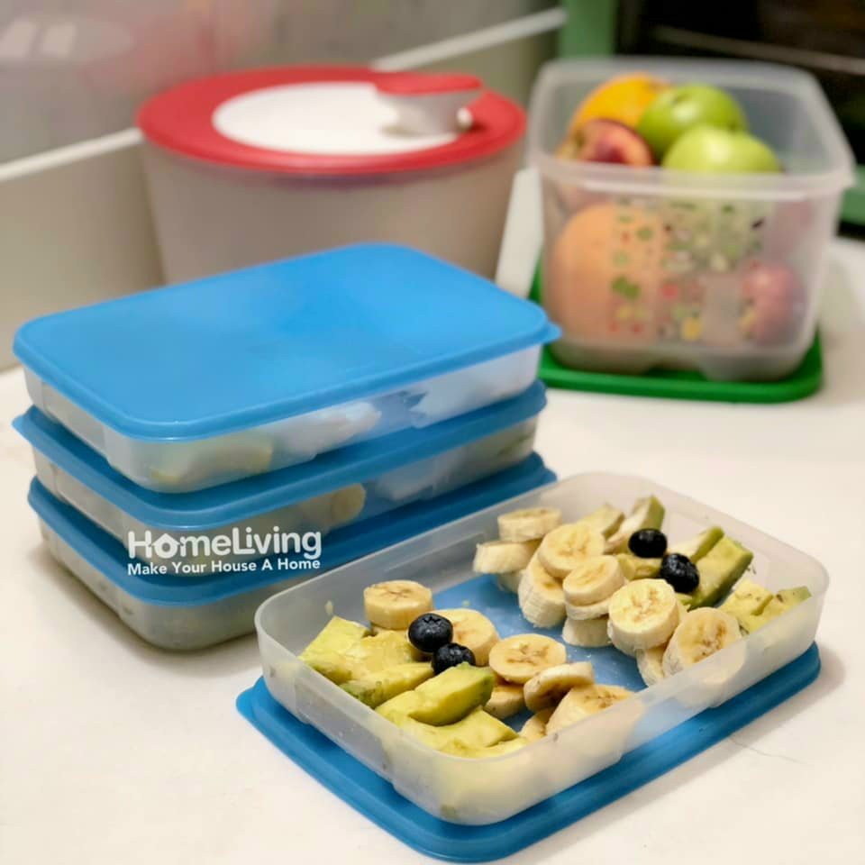 Bộ Trữ Đông Tupperware Freezermate 650ml Dẹp Set 4