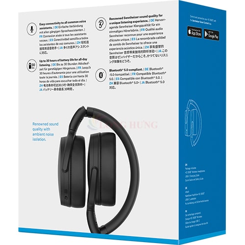 Tai nghe chụp tai Bluetooth Sennheiser HD 350BT SEBT3 - Hàng chính hãng