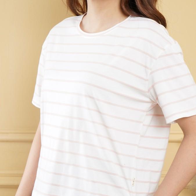 Áo thun cổ tròn dáng rộng Free size -Sooyoung- Cotton 100%
