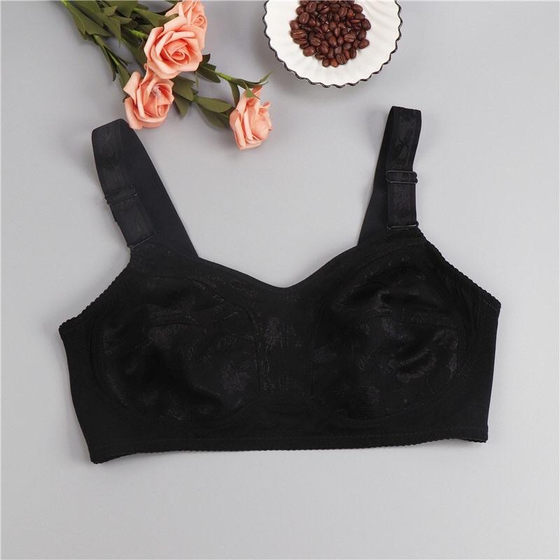 Áo Lót Ngực Bigsize Không Gọng Không Mút Cup D size 80D-105D