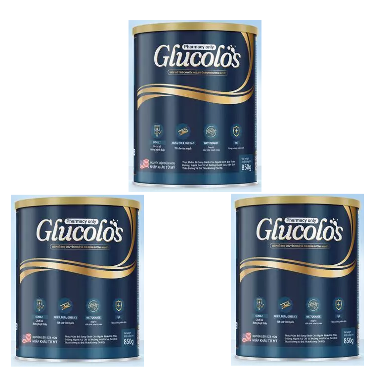 Combo 3lon Sữa non lon 850g - Giúp chuyển hoá ổn định đường huyết, giảm nguy cơ biến chứng tiểu đường