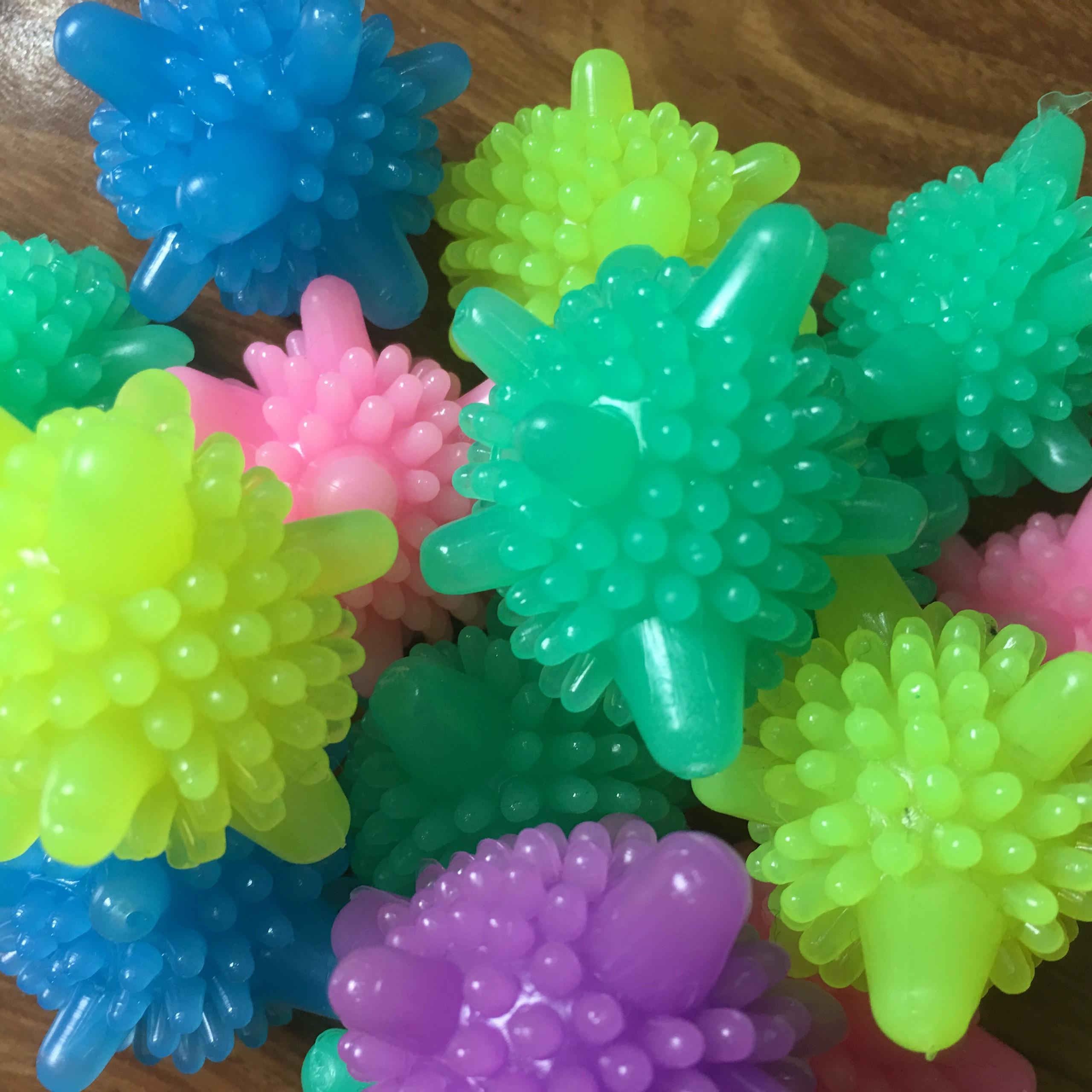 Set 10 Bóng giặt cao su cầu gai giặt phẳng quần áo - GDHN Loại Tốt