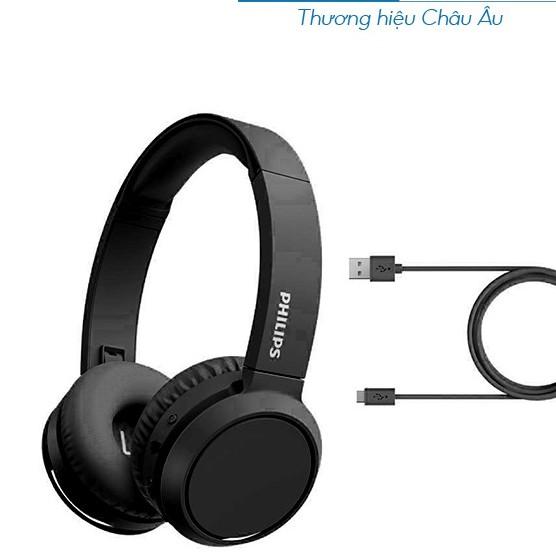 Tai nghe Philips TAH4205BK/00, Màu đen, Bluetooth - Hàng nhập khẩu