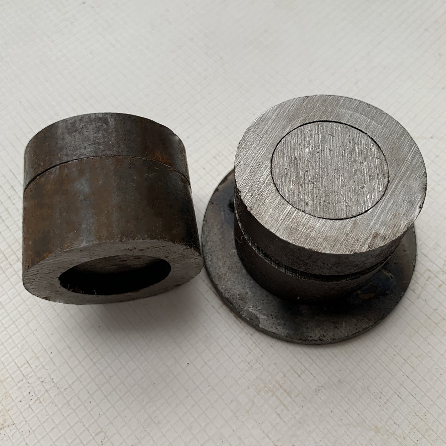 Bản lề cối cửa cổng chịu lực xoay 360 độ Chất liệu sắt Ø45 Dùng cho cửa 1 cánh