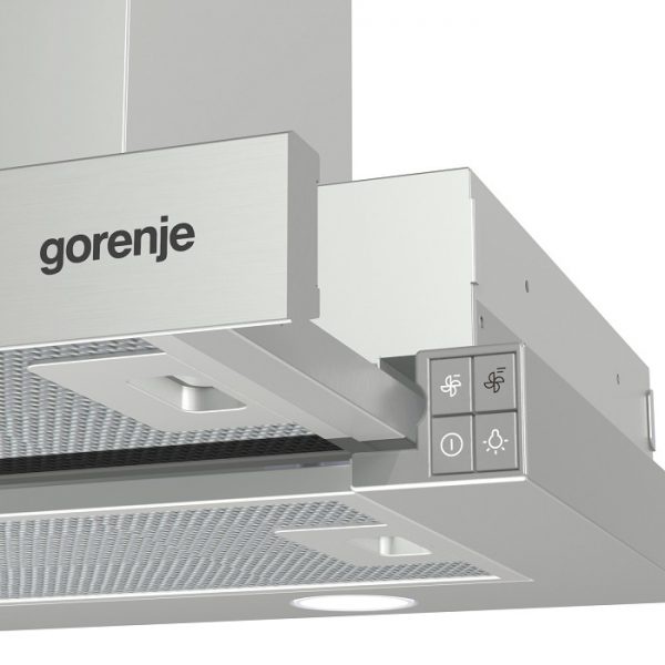 Hút Mùi Âm Tủ Gorenje BHP623E11X  Loại Bỏ Đến 98% Các Hạt Dầu Mỡ , Tạp Chất- Hàng Chính Hãng