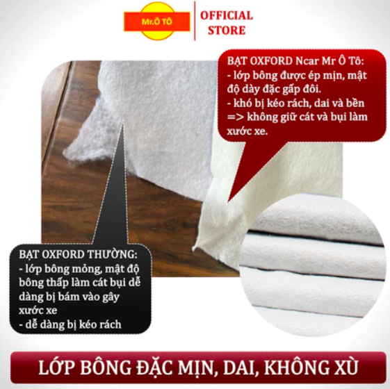 Bạt phủ ô tô vải dù Oxford cao cấp - Mr Ô Tô 10 size độc quyền - Bảo vệ xe tuyệt đối - Bảo hành 2 năm