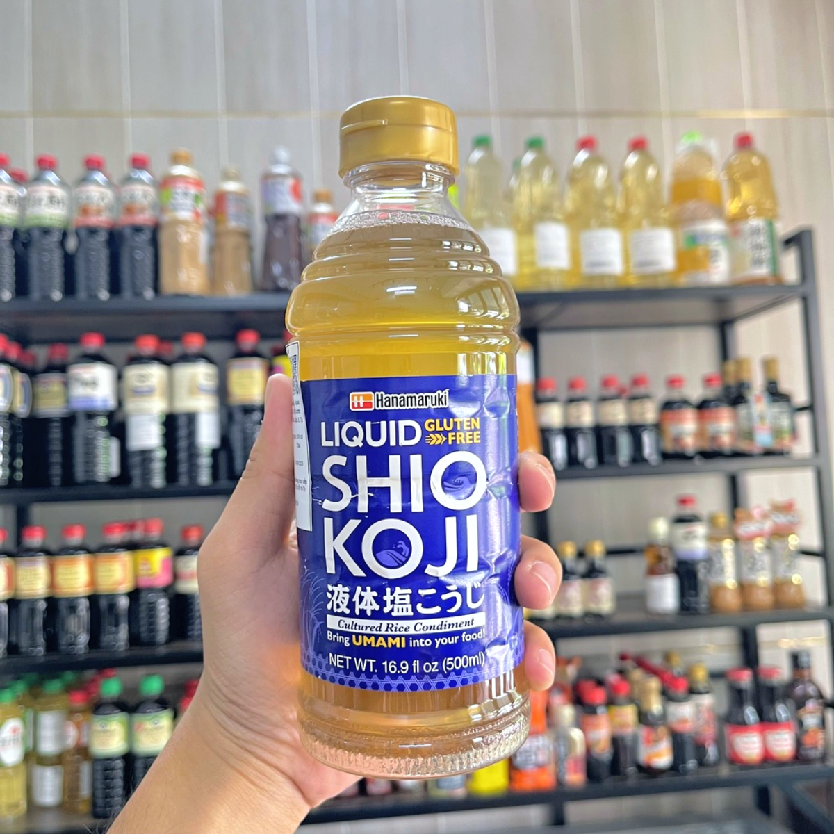 Sốt Liquid Shio Koji {Hanamaruki} 500ML